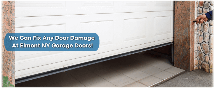 Garage Door Off Track In Elmont NY